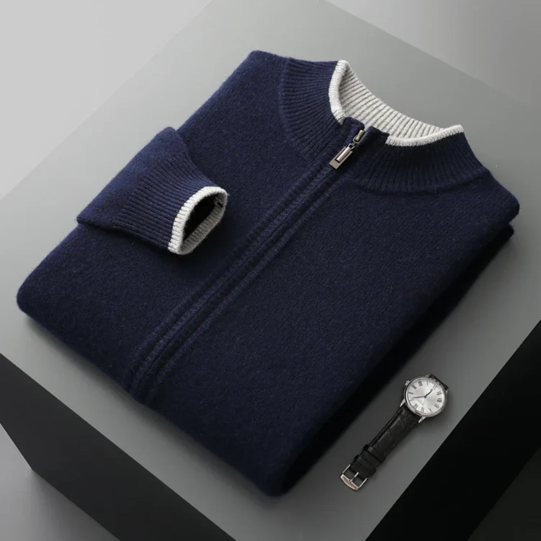 Lightweight Zip Jacket for Men — Modern & Versatile