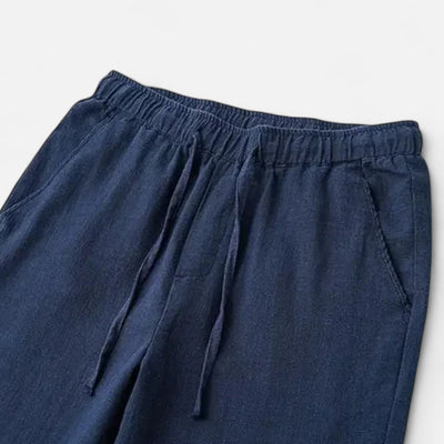 Notoria| Men’s Loose Fit Linen Trousers – Lightweight Elegance for Warm-Weather Comfort