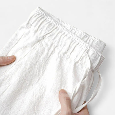 Notoria| Men’s Loose Fit Linen Trousers – Lightweight Elegance for Warm-Weather Comfort