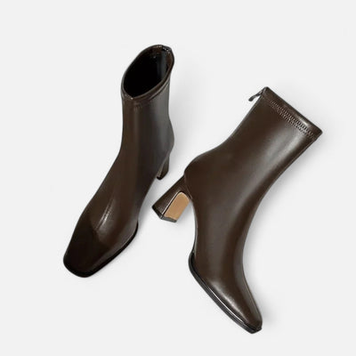 Women’s Vintage Square-Toe Ankle Boots