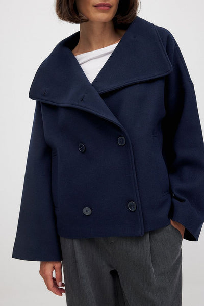 Women's Double-Breasted Jacket — Chic Style & Daily Comfort