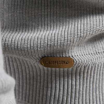 Men’s Cotton Zip Sweater – Refined Knitwear for the Season