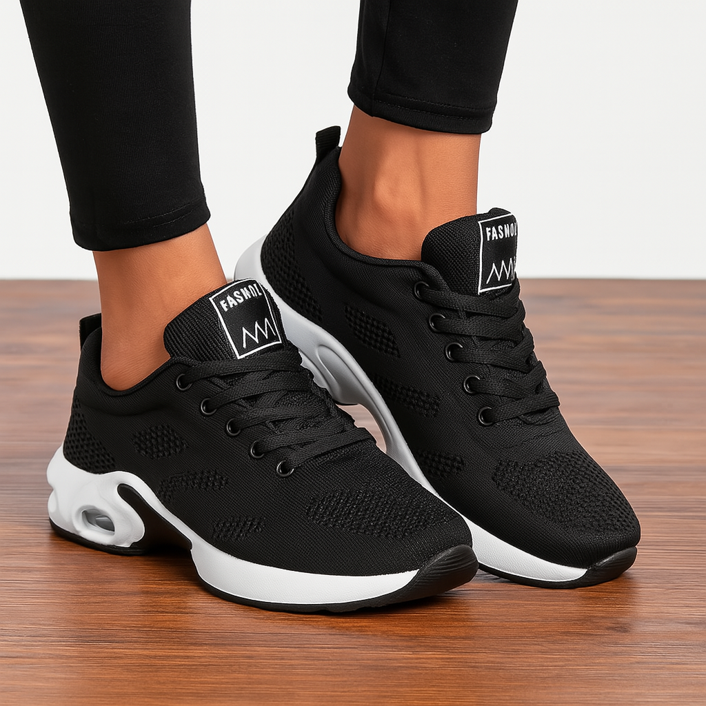 Women's Walking Shoes - Lightweight Cushioned Sneakers for All-Day Comfort