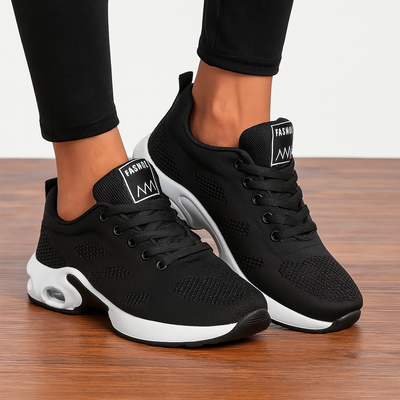 Women's Walking Shoes - Lightweight Cushioned Sneakers for All-Day Comfort