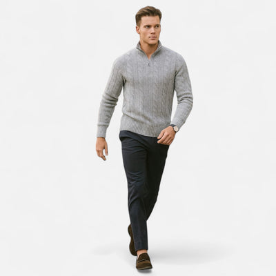 Notoria | Men’s Merino Half Zip Sweater