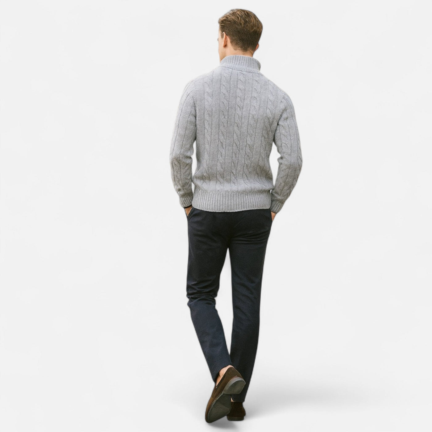 Notoria | Men’s Merino Half Zip Sweater