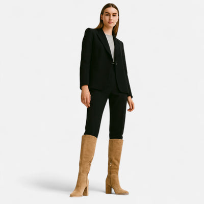 Women’s Long Boots – Equestrian Light Brown Elegance