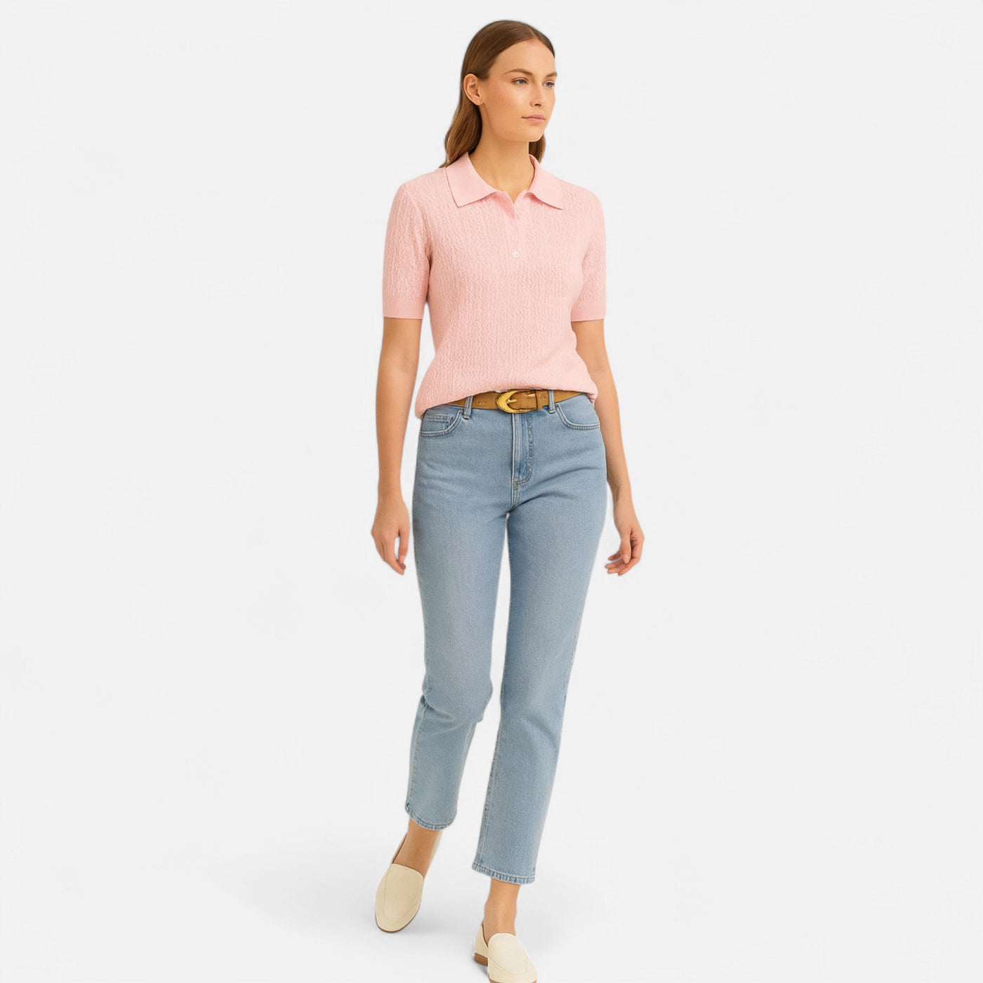 Women’s Elegant Knitted T-Shirt