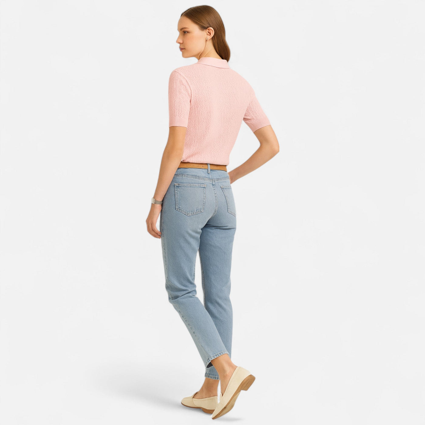 Women’s Elegant Knitted T-Shirt