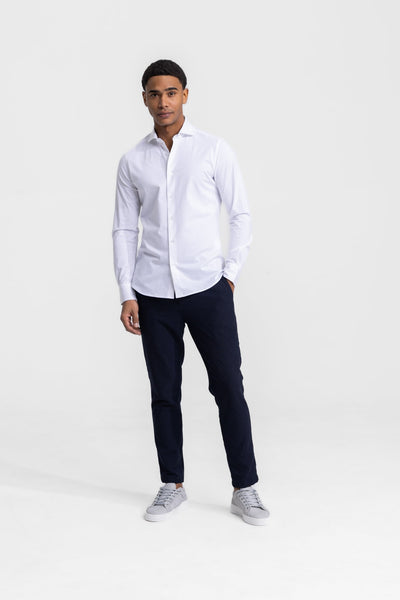 Notoria Sträcka White Stretch Shirt