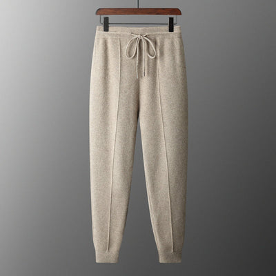 Men’s Drawstring Lounge Pants - Tailored Comfort Trousers
