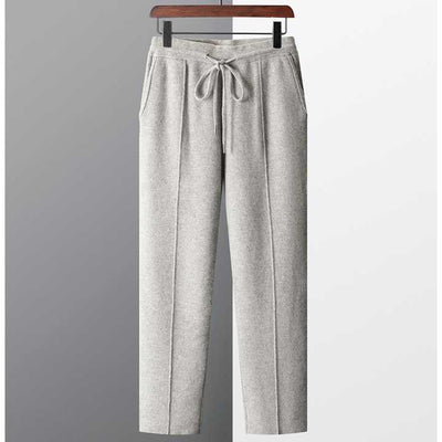 Men’s Drawstring Lounge Pants - Tailored Comfort Trousers