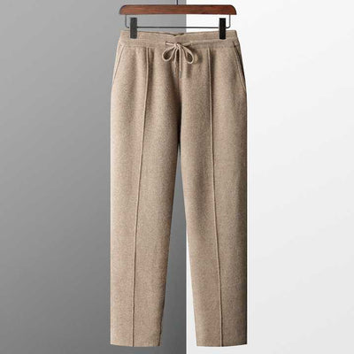 Men’s Drawstring Lounge Pants - Tailored Comfort Trousers