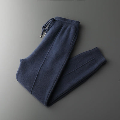 Men’s Drawstring Lounge Pants - Tailored Comfort Trousers