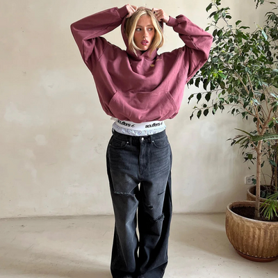 Hoodie - Soft Blend Hooded Modern Cut And Warm Hold