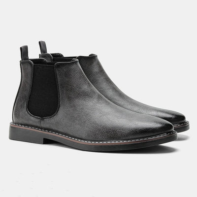 Men’s Chelsea Ankle Boots – Classic Slip-On Dress Style