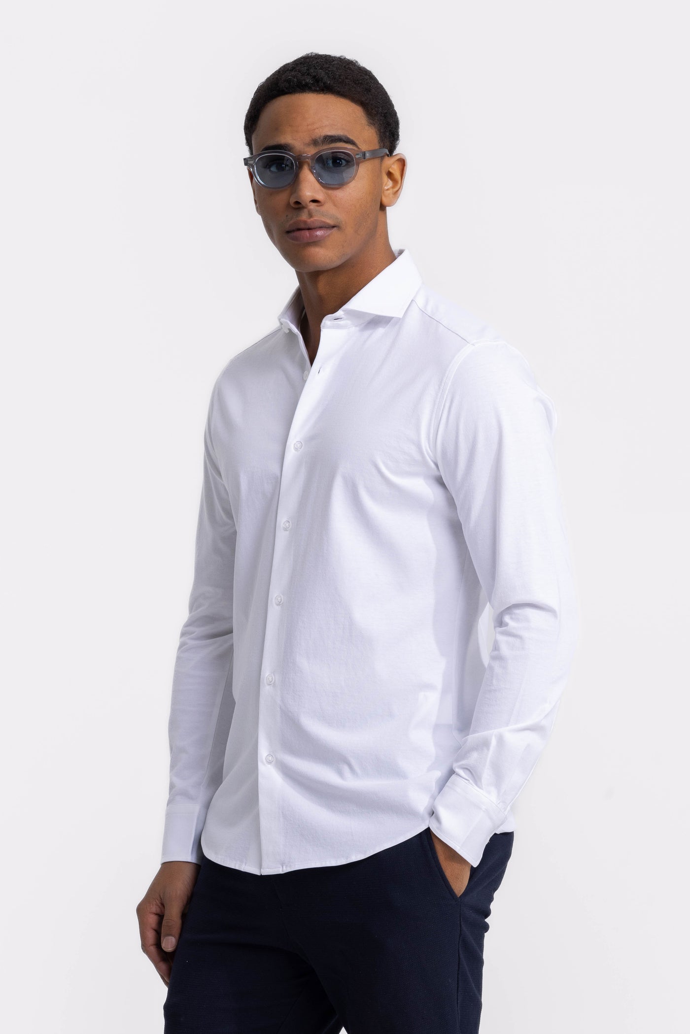 Notoria Sträcka White Stretch Shirt