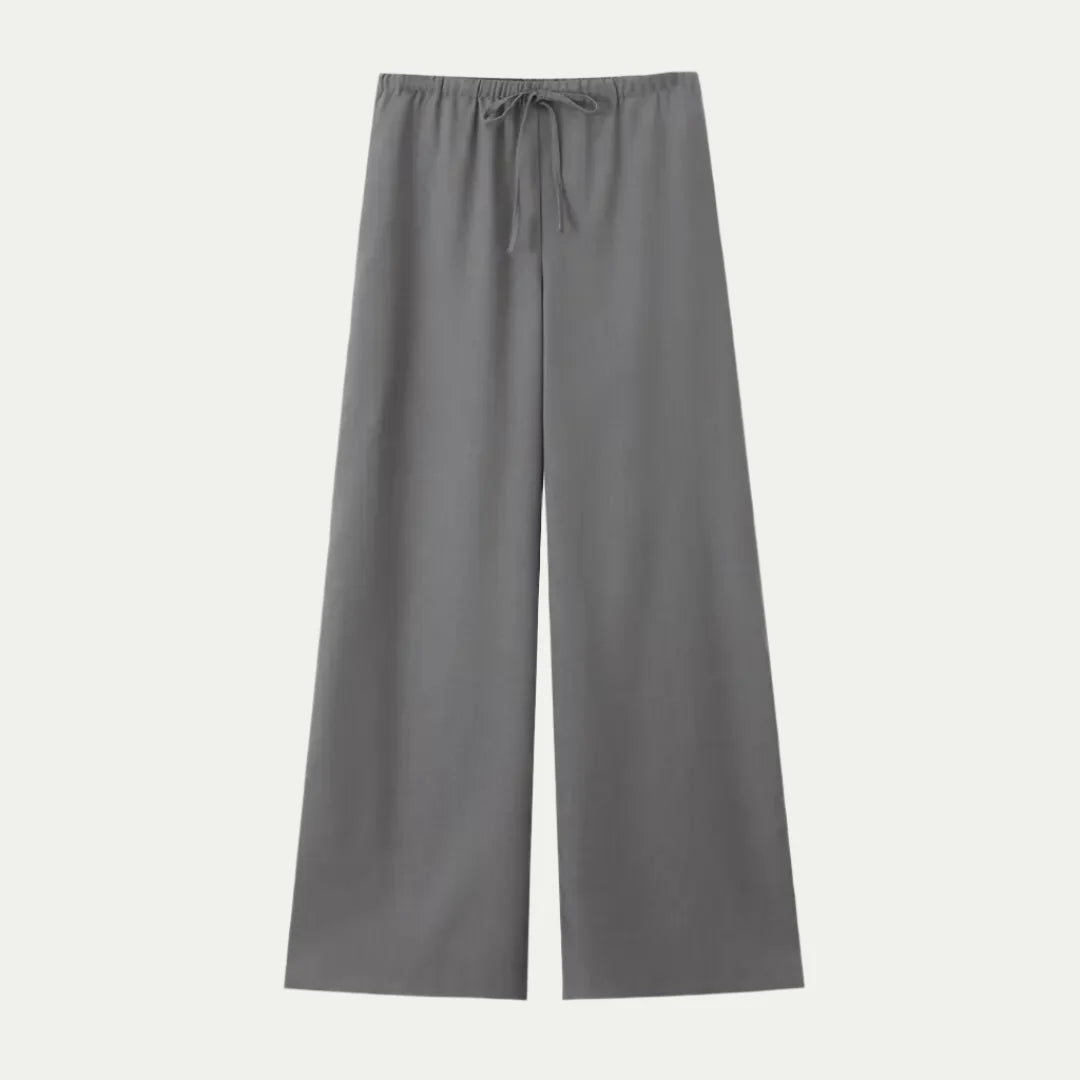 Women's Linen Shirt 2-Piece Set Kimono Top & Pants