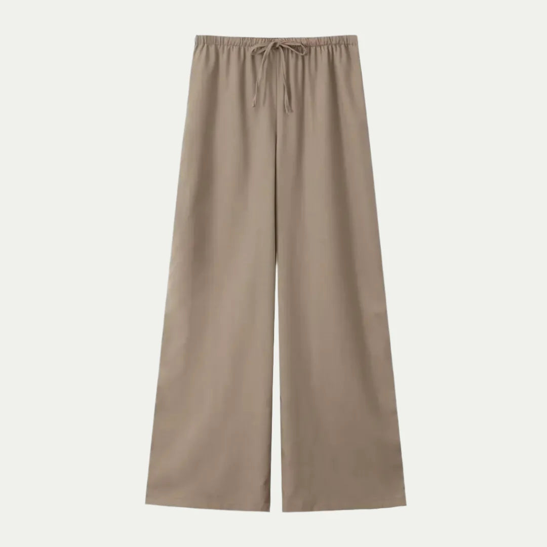 Women's Linen Shirt 2-Piece Set Kimono Top & Pants