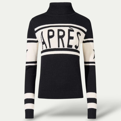 Women's Après Ski Turtleneck – Merino Wool, Warm, Winter Style