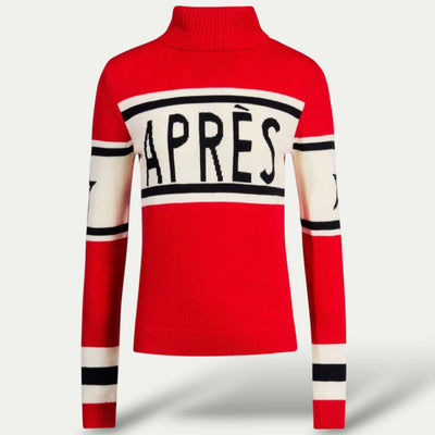 Women's Après Ski Turtleneck – Merino Wool, Warm, Winter Style