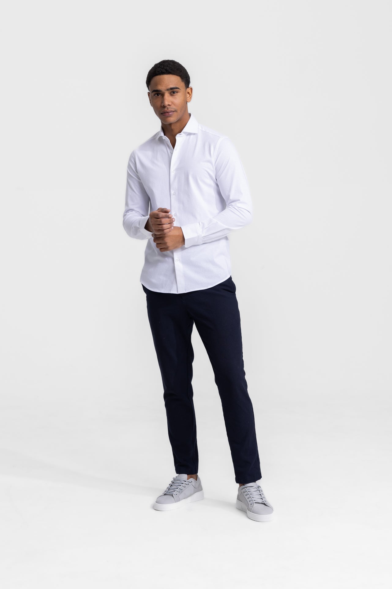 Notoria Sträcka White Stretch Shirt