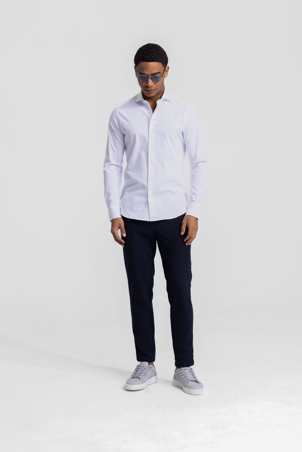 Notoria Sträcka White Stretch Shirt