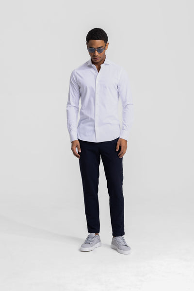 Notoria Sträcka White Stretch Shirt