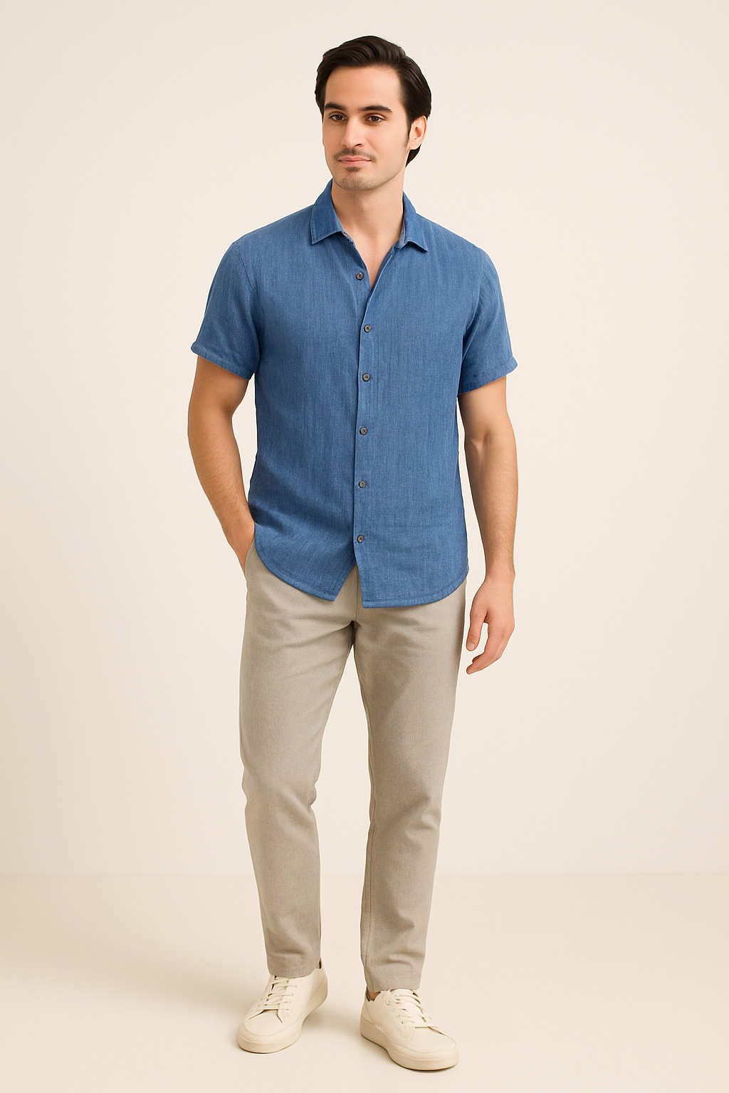 Notoria | Goerge Men's Short Sleeve Summer Shirt