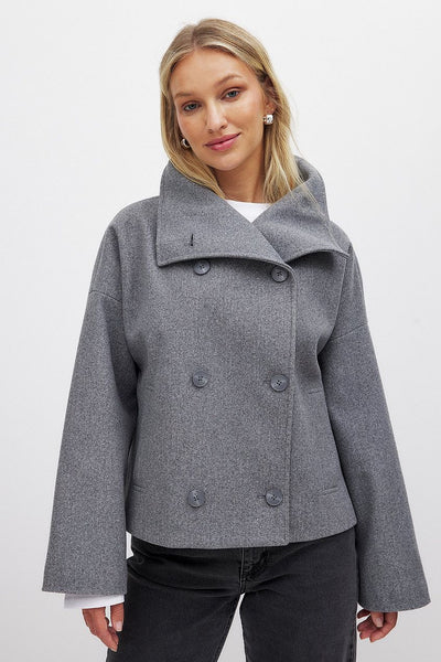 Women's Double-Breasted Jacket — Chic Style & Daily Comfort