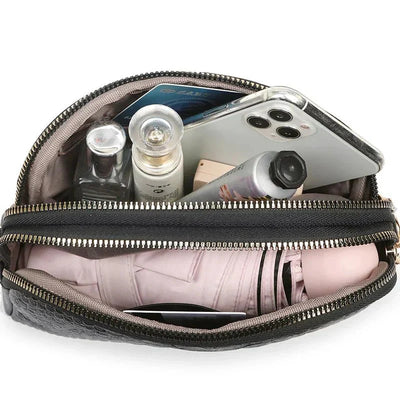 Notoría | Amélie – Elegant Vegan Leather Crossbody Bag – Spacious & Adjustable Strap