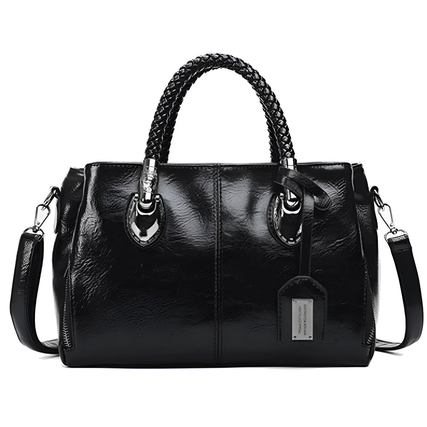 Notoría | Brynhildur – Elegant Braided Handle Handbag for Women