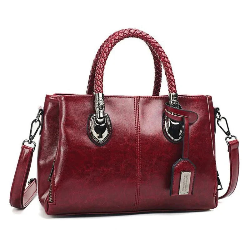 Notoría | Brynhildur – Elegant Braided Handle Handbag for Women