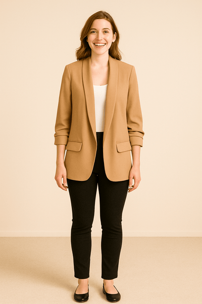 Notoria | Celeste Women’s Blazer – Lightweight – Rolled Sleeves – Candy Colours
