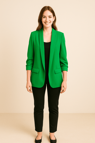 Notoria | Celeste Women’s Blazer – Lightweight – Rolled Sleeves – Candy Colours