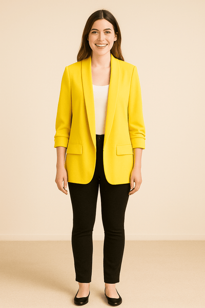 Notoria | Celeste Women’s Blazer – Lightweight – Rolled Sleeves – Candy Colours