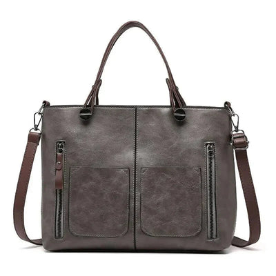 Notoría | Colette – Women’s Shoulder Bag – Faux Leather – Dual Handle – Detachable Strap – Multi Pocket