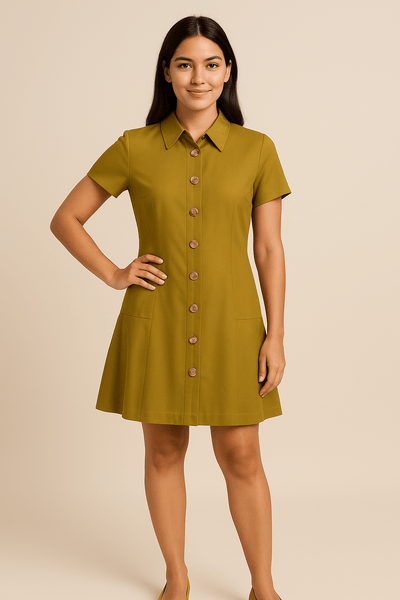 Notoria | Eva – Women’s Shirt Dress with Button Detail