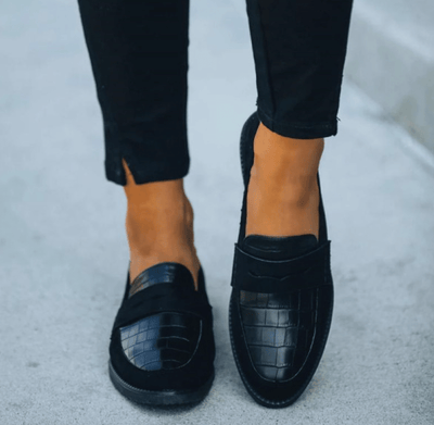 Loafers Stylish Low-Heel Shoes