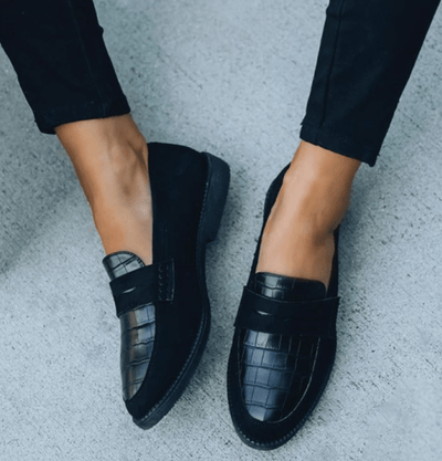 Loafers Stylish Low-Heel Shoes