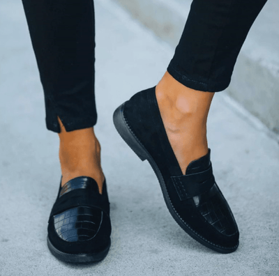 Loafers Stylish Low-Heel Shoes