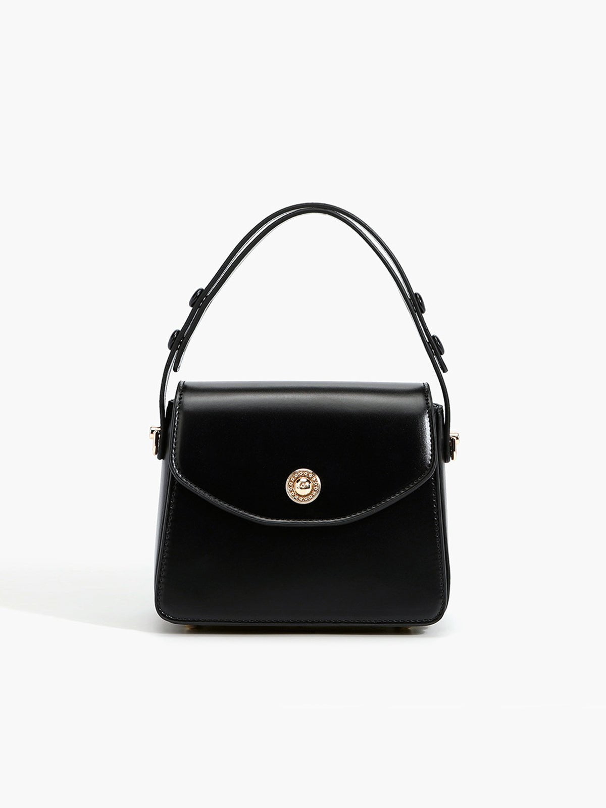 Notoría | Margaux – Women’s Tote Shoulder Bag – Vintage Luxury – Structured Leather – Gold Clasp Closure