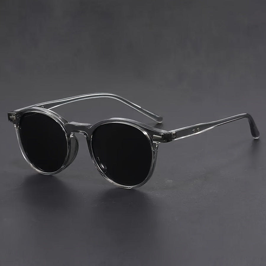 Notoria| Men’s Round Frame Sunglasses – Retro Style – Lightweight & Durable