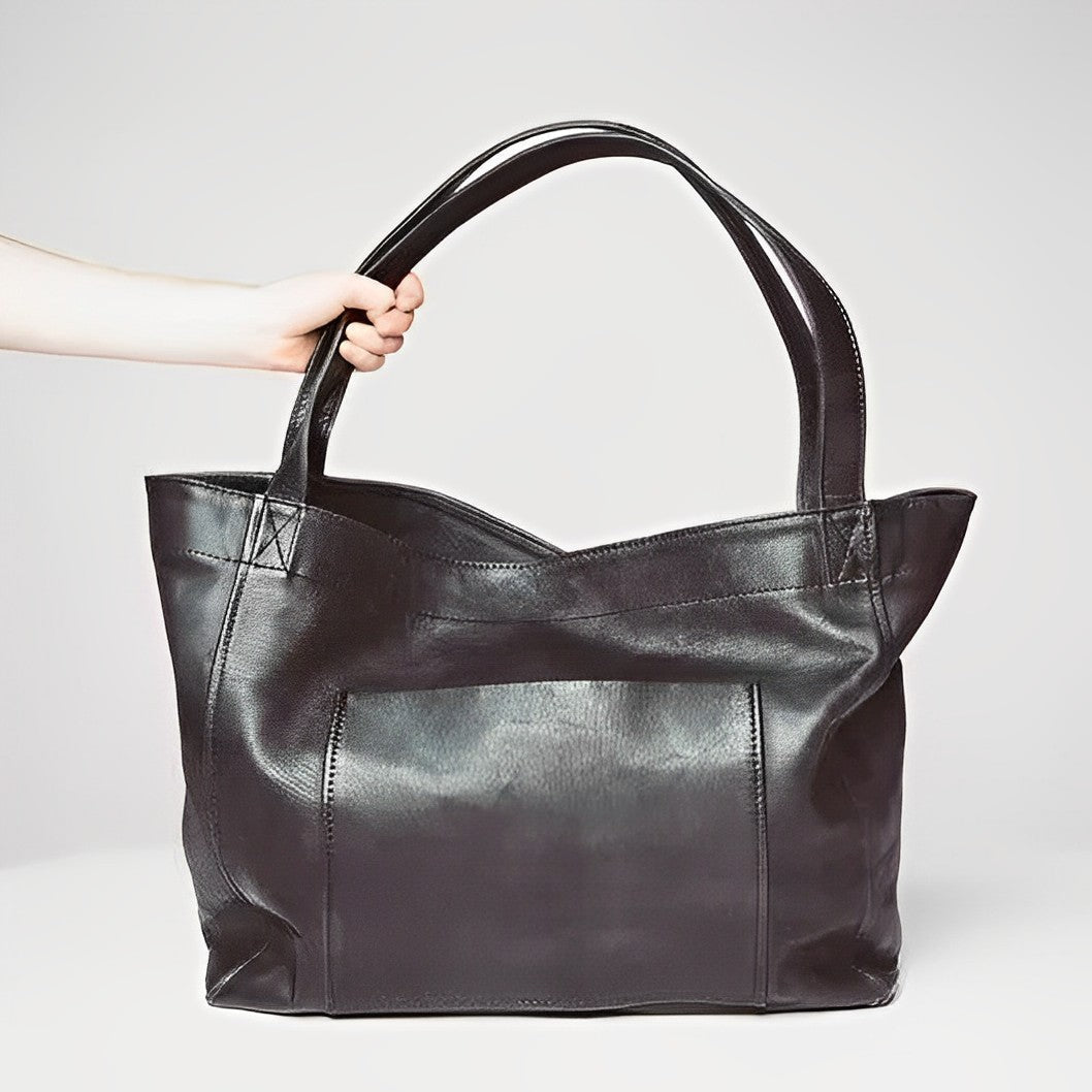 Notoría | Mireille – Women’s Oversized Tote Bag – Leather – Minimalist Design – Shoulder Carry – Spacious