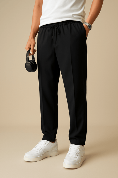 Notoria | Pleated Chino Trousers with Tailored Comfort Waist