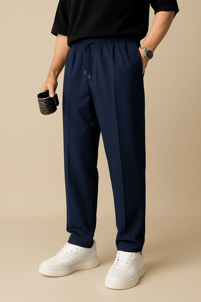Notoria | Pleated Chino Trousers with Tailored Comfort Waist