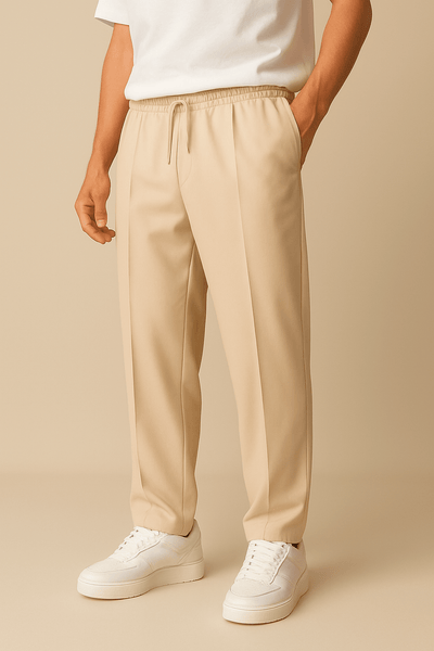 Notoria | Pleated Chino Trousers with Tailored Comfort Waist