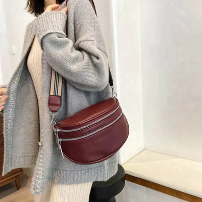 Notoría | Sabine – Women’s Shoulder Bag – Faux Leather – Structured Design – Adjustable Crossbody Strap