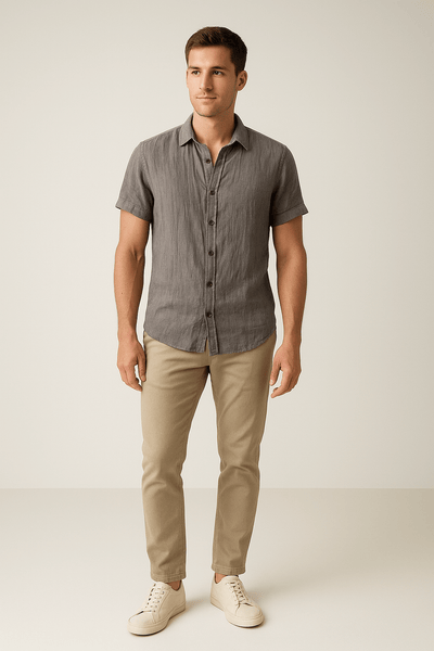 Notoria | Goerge Men's Short Sleeve Summer Shirt