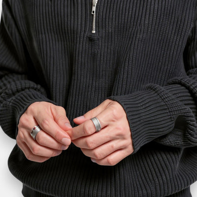 Notoria | Men’s Half-Zip Sweater – Vintage-Inspired Comfort with Modern Ease